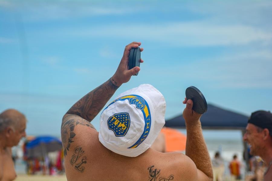 A paixão pelo futebol é presença constante entre os argentinos