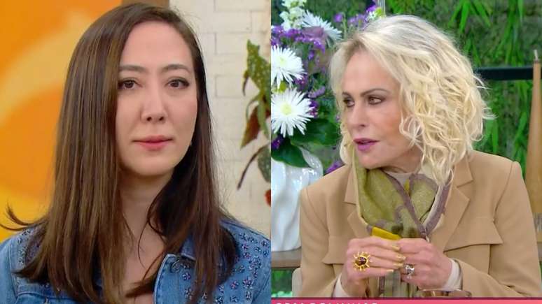 Ju Massaoka e Ana Maria Braga no Mais Você  Foto: Reprodução/Globo / Contigo