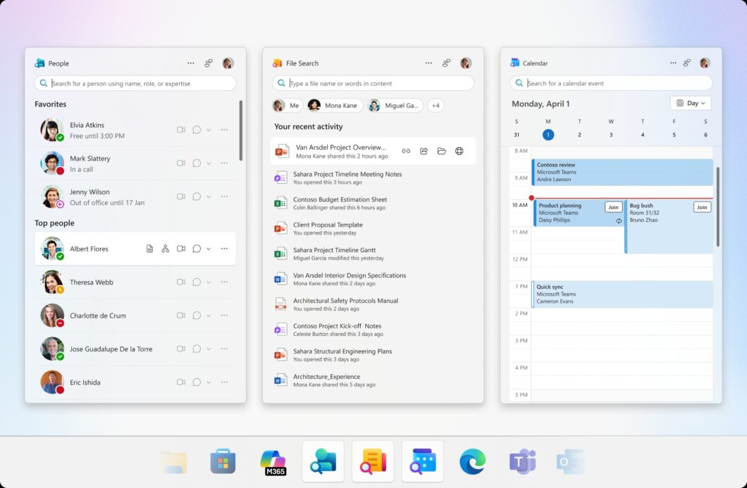 “Complementos” do Microsoft 365 (imagem: reprodução/Microsoft)