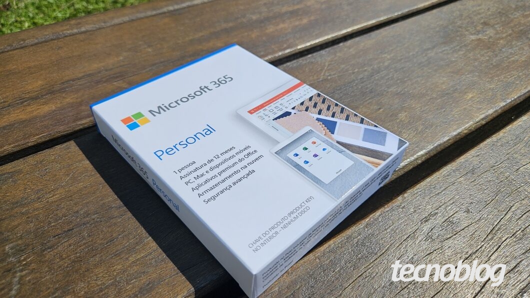 Caixa do Microsoft 365 Personal (foto: Everton Favretto/Tecnoblog)
