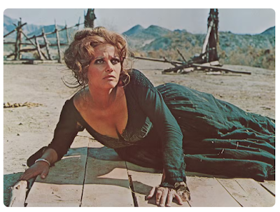 Claudia Cardinale em cena de 'Era uma vez no Oeste' — Foto: Divulgação