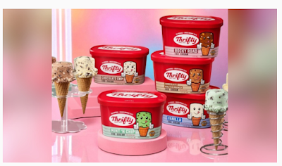 Importante rede de sorvetes anuncia o fechamento de 500 lojas após falência. Foto: Thrifty Ice Cream (Divulgação)