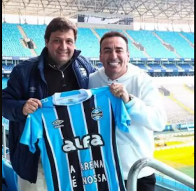 Pedro Henrique Kappaun Brair, investidor de R$ 8 bilhões e torcedor declarado, surge como favorito para substituir Marcelo Marques.  Foto: Angelo Pieretti/Divulgação Grêmio / Portal de Prefeitura
