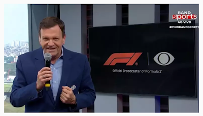 Equipe da Band fora da cobertura  Foto: Reprodução TV / Esporte News Mundo