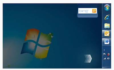 Barra de tarefas do Windows 7 pode ficar na lateral, em baixo ou em cima da tela — Foto: Divulgação/Microsoft